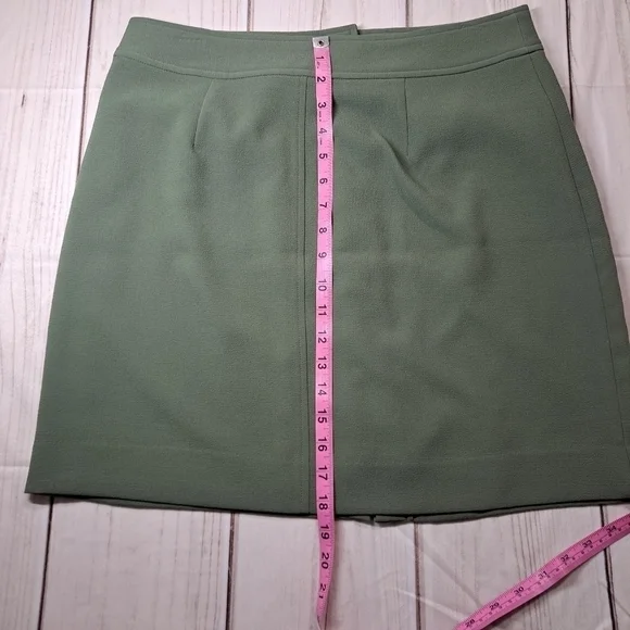 3 FOR 12 SALE Banana Republic Military Flight Button Mini Skirt  Pockets Sz8 - Picture 7 of 9